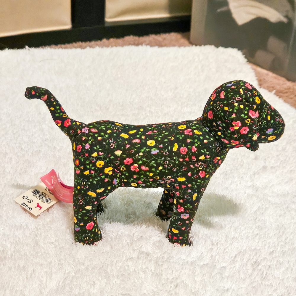 Victoria's Secret PINK Floral Peace Dog - Picture 2 of 5